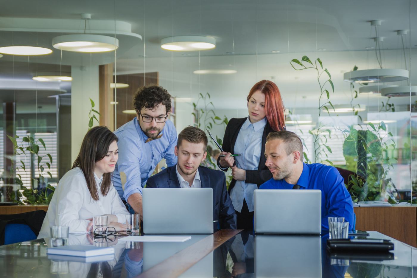 Team working together